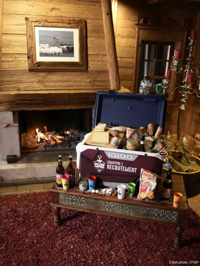 Escape game apéro chalet