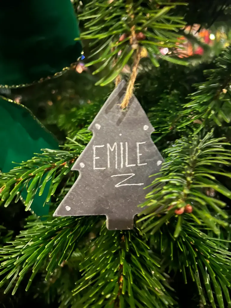 ATELIER ARDOISE - Crée ta suspension de Noël